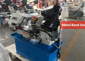 Photo - Original Metal Band Saw Machine