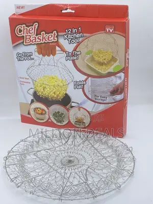 Portable Foldable Chef Steam Rinse Basket