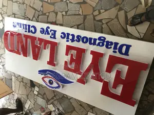 Signage Billboard Design, Neon Lighting Sign Acryllic Glass