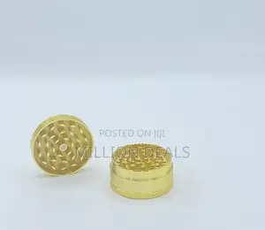 Polished Steel Gold Grinder Crusher