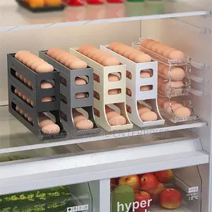 Refrigerator Egg Storage Box - Eggs Rolling Rack