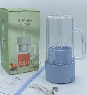 Portable Unique Rechargeable Crusher Juicer
