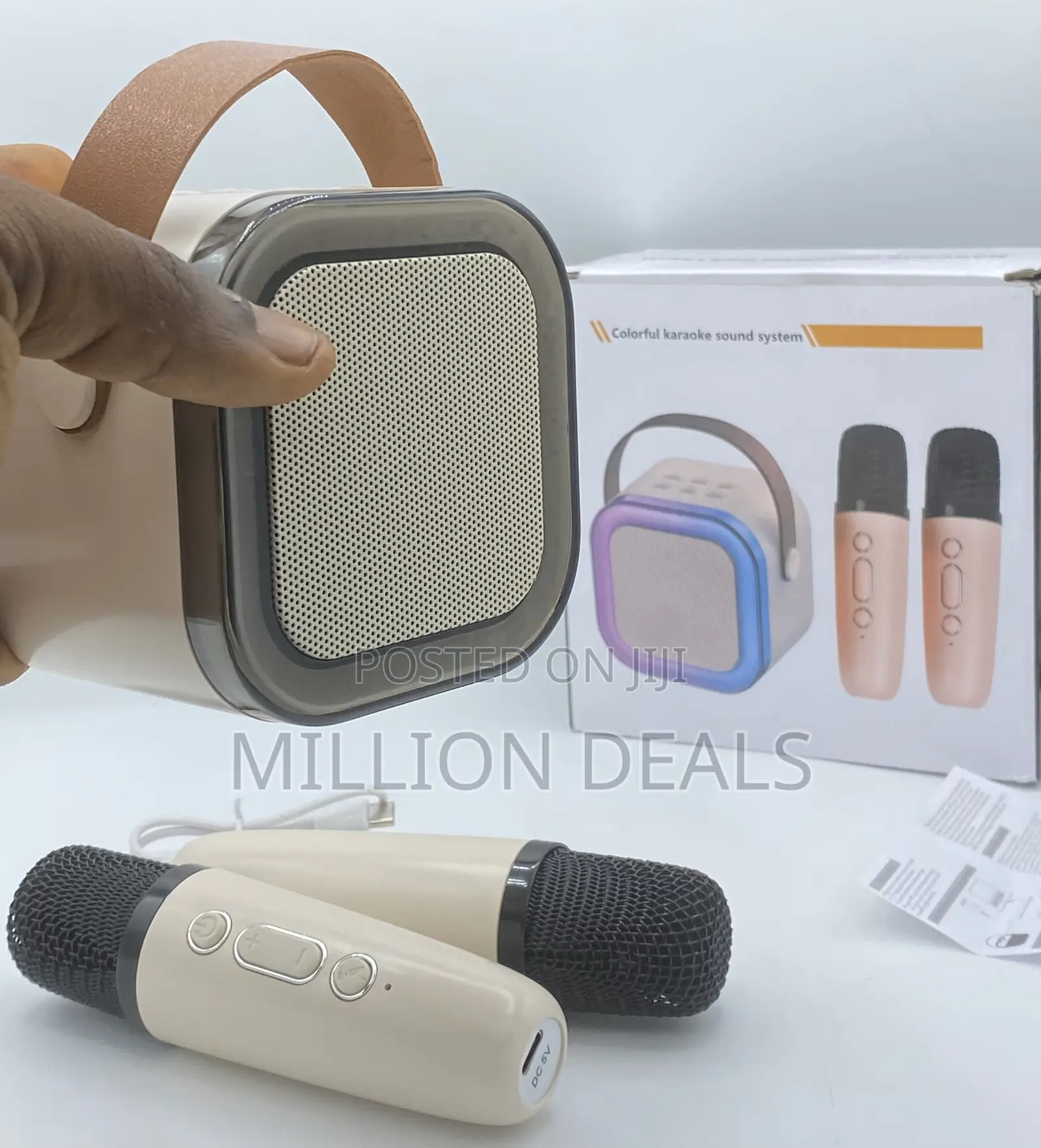 Portable Mini Karaoke Sound System With Mic