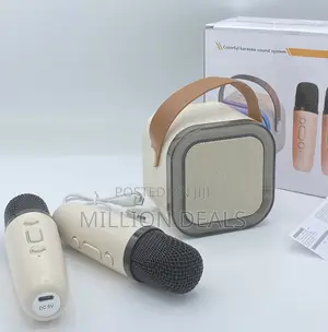 Portable Mini Karaoke Sound System With Mic