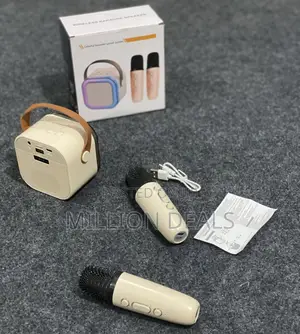Portable Mini Karaoke Sound System With Mic