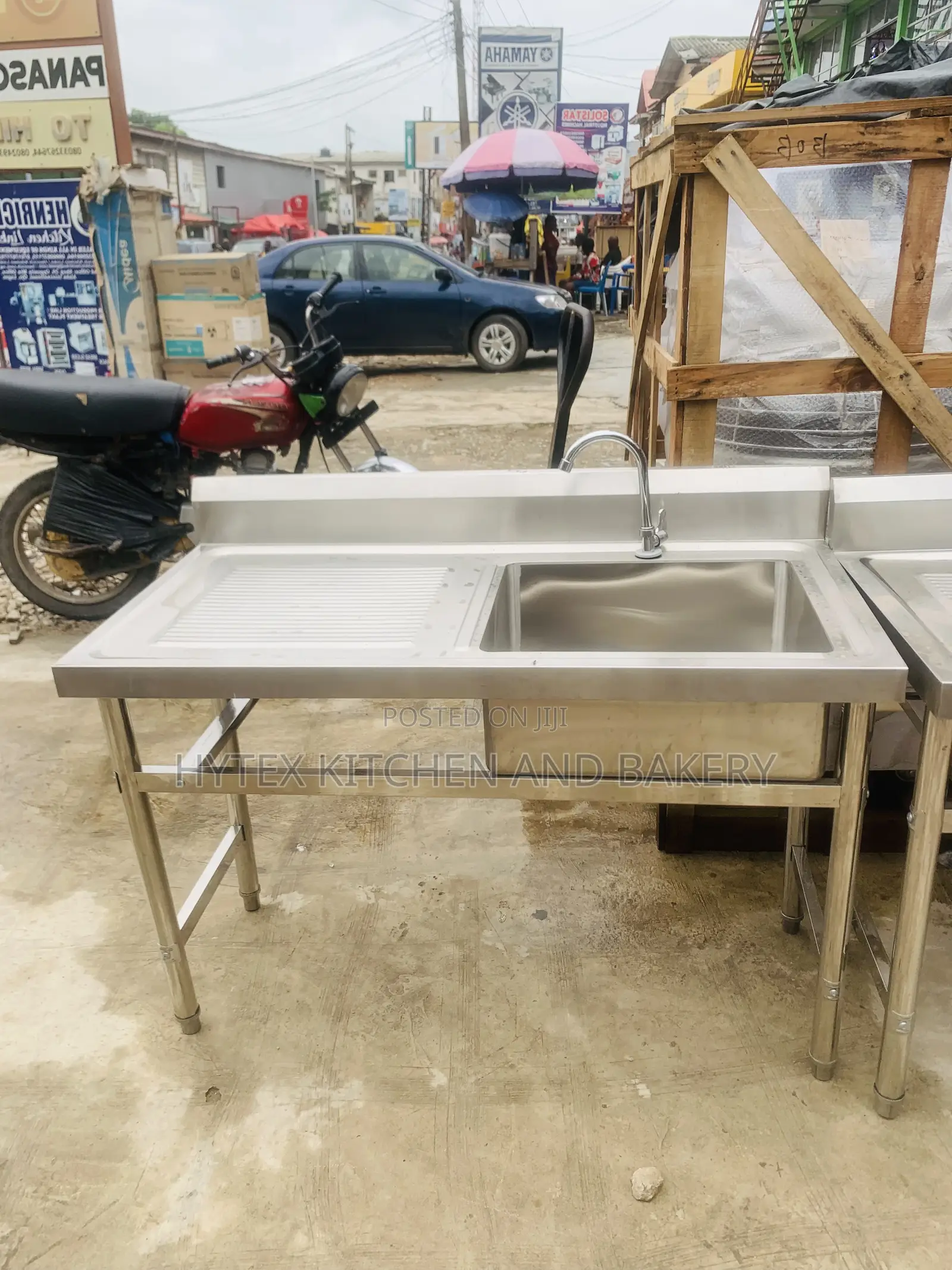 One Side Industrial Sink Bowl