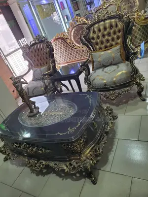Complete Set of High Quality Turkish Royal Sofa Chair