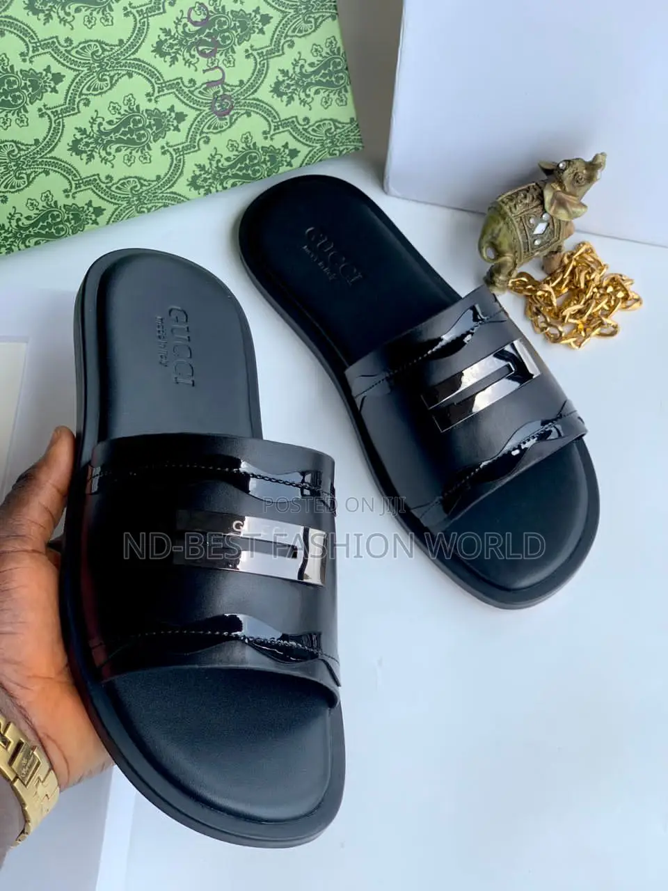 Pure Leather Slippers