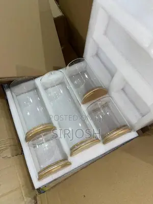 6 Sets Glass Jar