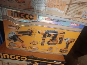 Ingco Cordless 3 In Combo Kit