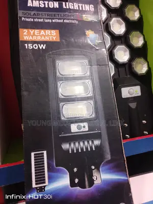 150W Solar Street Light With Panel