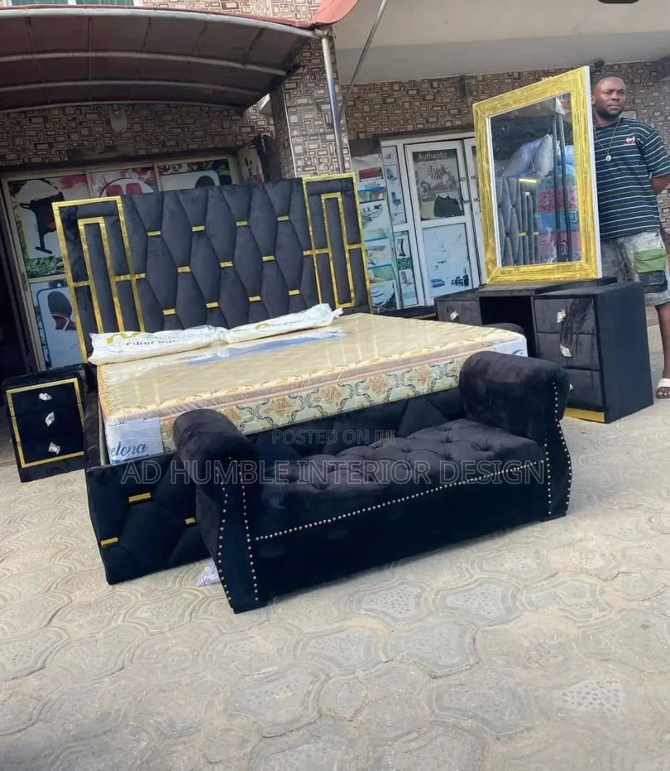 6/6 Standard Padded Bedframe.