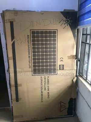 410W Solar Panel Flames