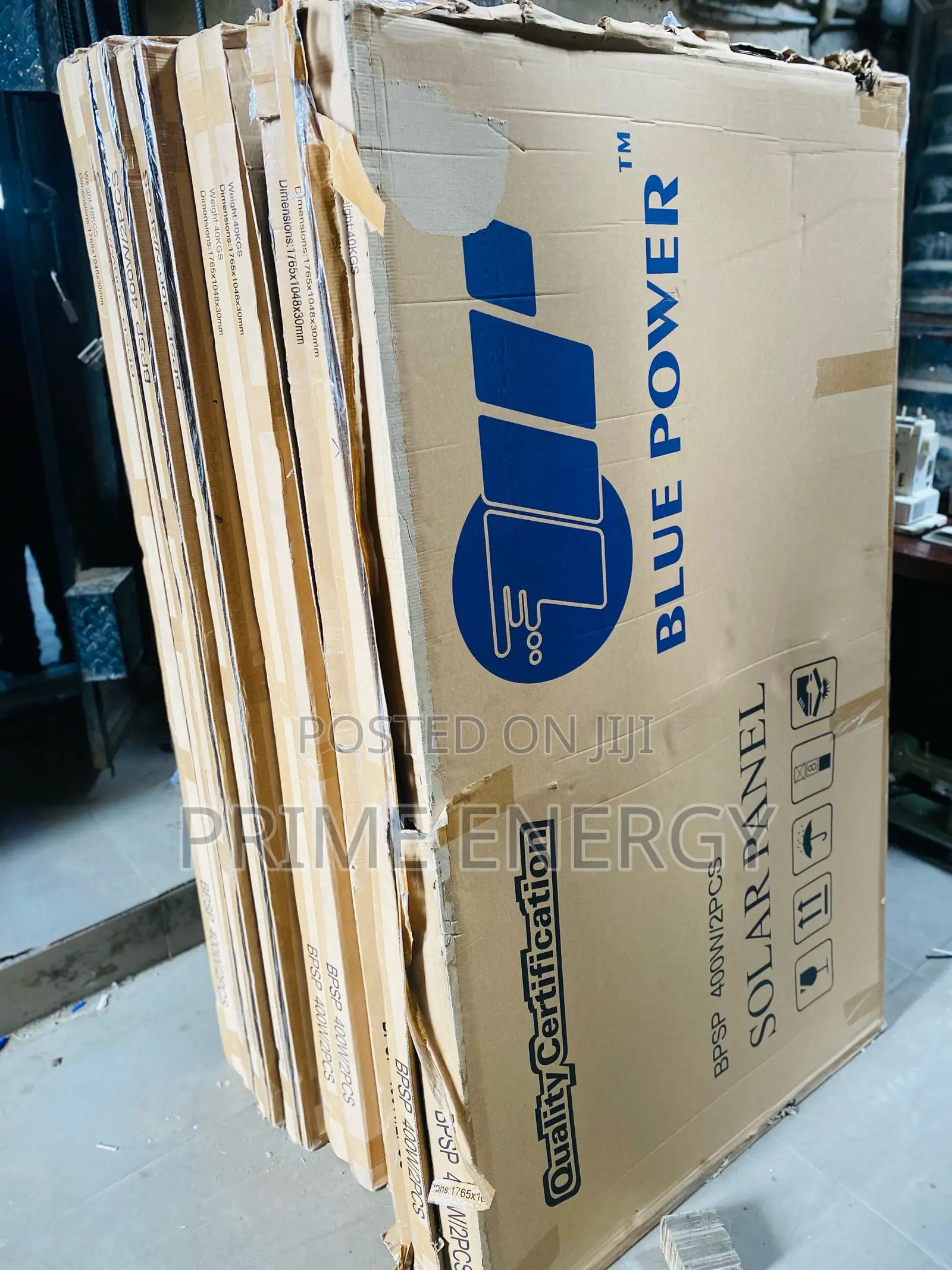 400w Blue Power Solar Panels