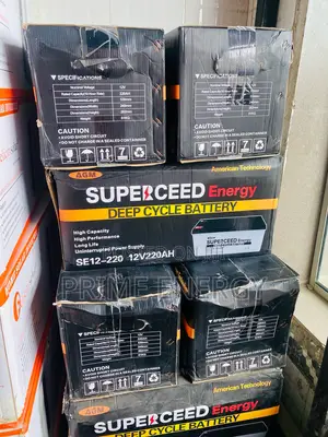 200ah/12v Superceed Gel Battery.
