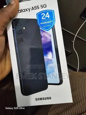 New Samsung Galaxy A55 256 GB Black