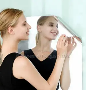 Self-Adhesive Wall Sticker Flat Mirror - 40x60cm