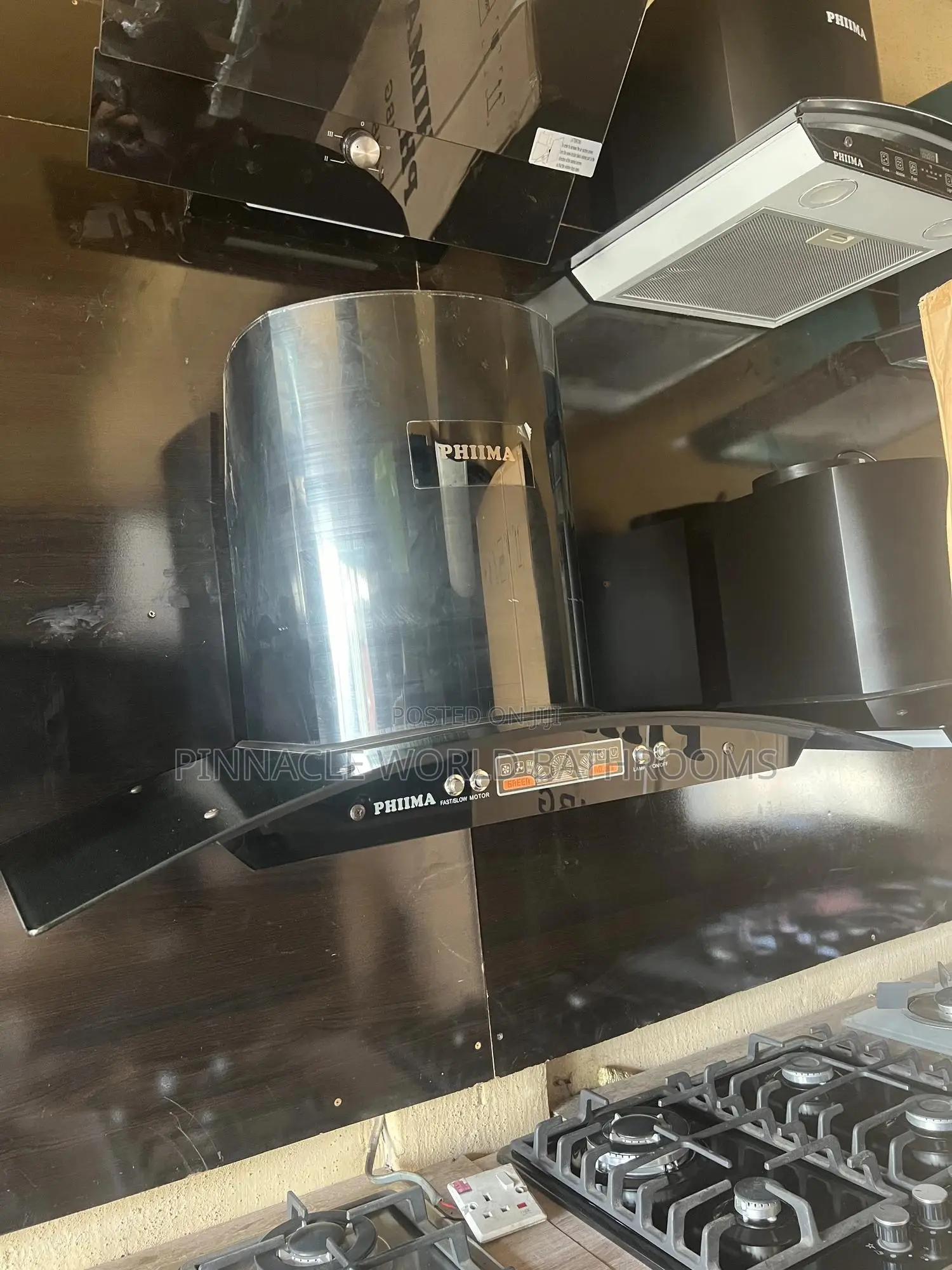 90CM Manual Kitchen Range Hood Extractor Fan 01