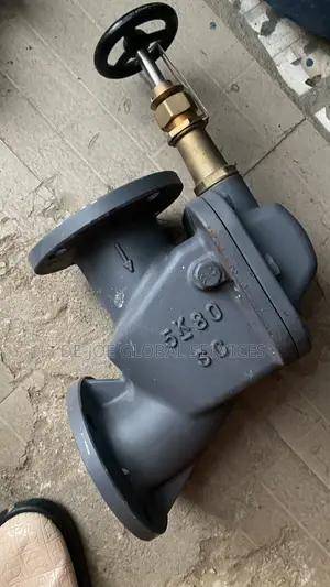 Cast Iron Storm Valve Angled Type With Handle