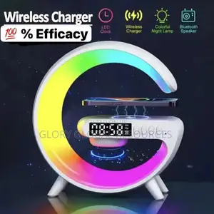 G63 Multifunctional Wireless Charger Pad Stand/Speaker/RGB N