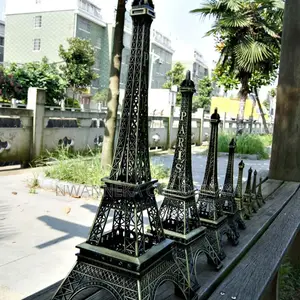Paris Effiel Tower Figures Statues