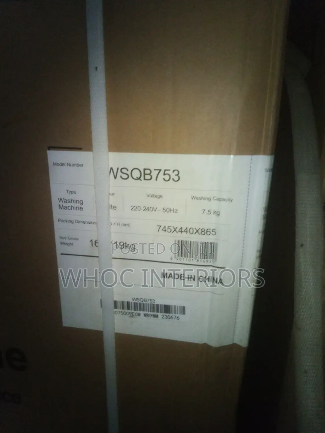 Hisense Washing Machine