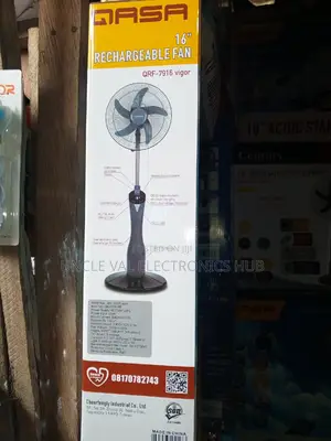 Qasa 16" Rechargeable Standing Fan