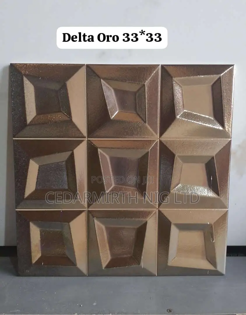 Gold Wall Tile 33x33