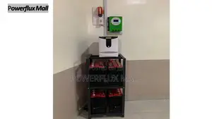 4 Batteries With 5kva Inverter and 8 Panels