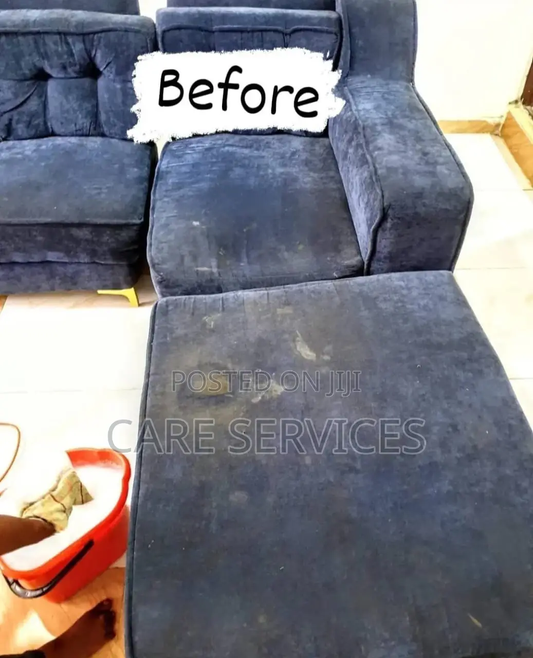 Before and After Best Sofa Cleaning