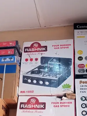 High Quality Rashnik 4 Burner Gas Stove.