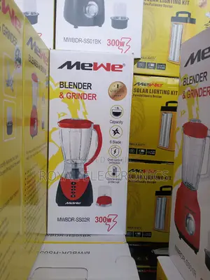 Mewe(MWBDR-Ss02r) 300W Blender and Grinde