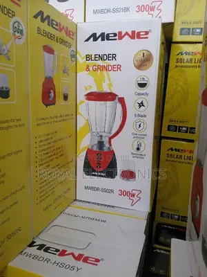 Brand New Mewe(MWBDR-Ss02r) 300W Blender and Grinder