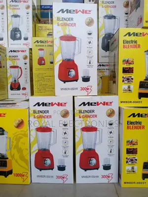 Powerful Mewe(MWBDR-Ss01r) 300W Blender and Grinder