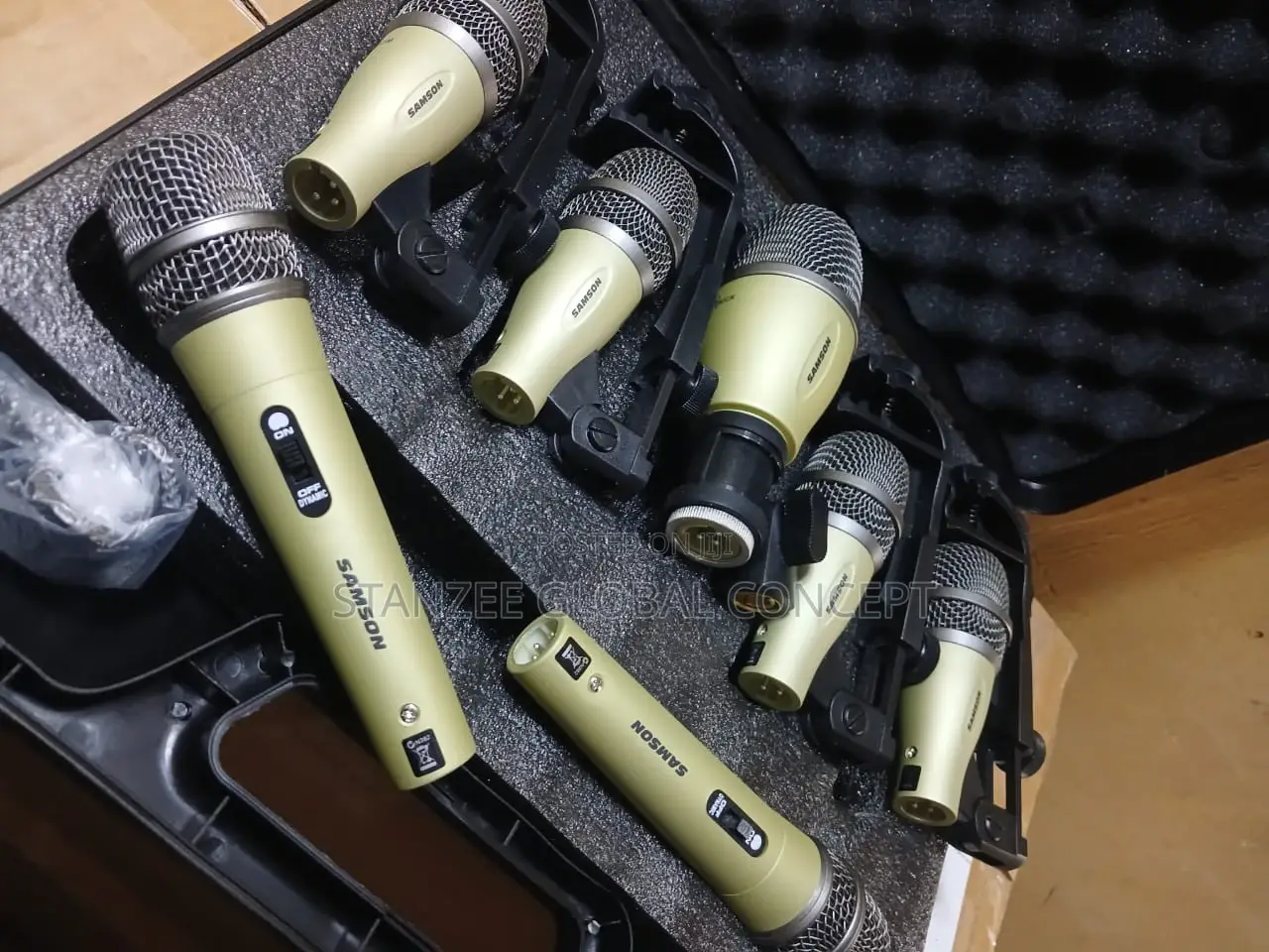 Samson 7 Sets Dynamic Drum Microphone
