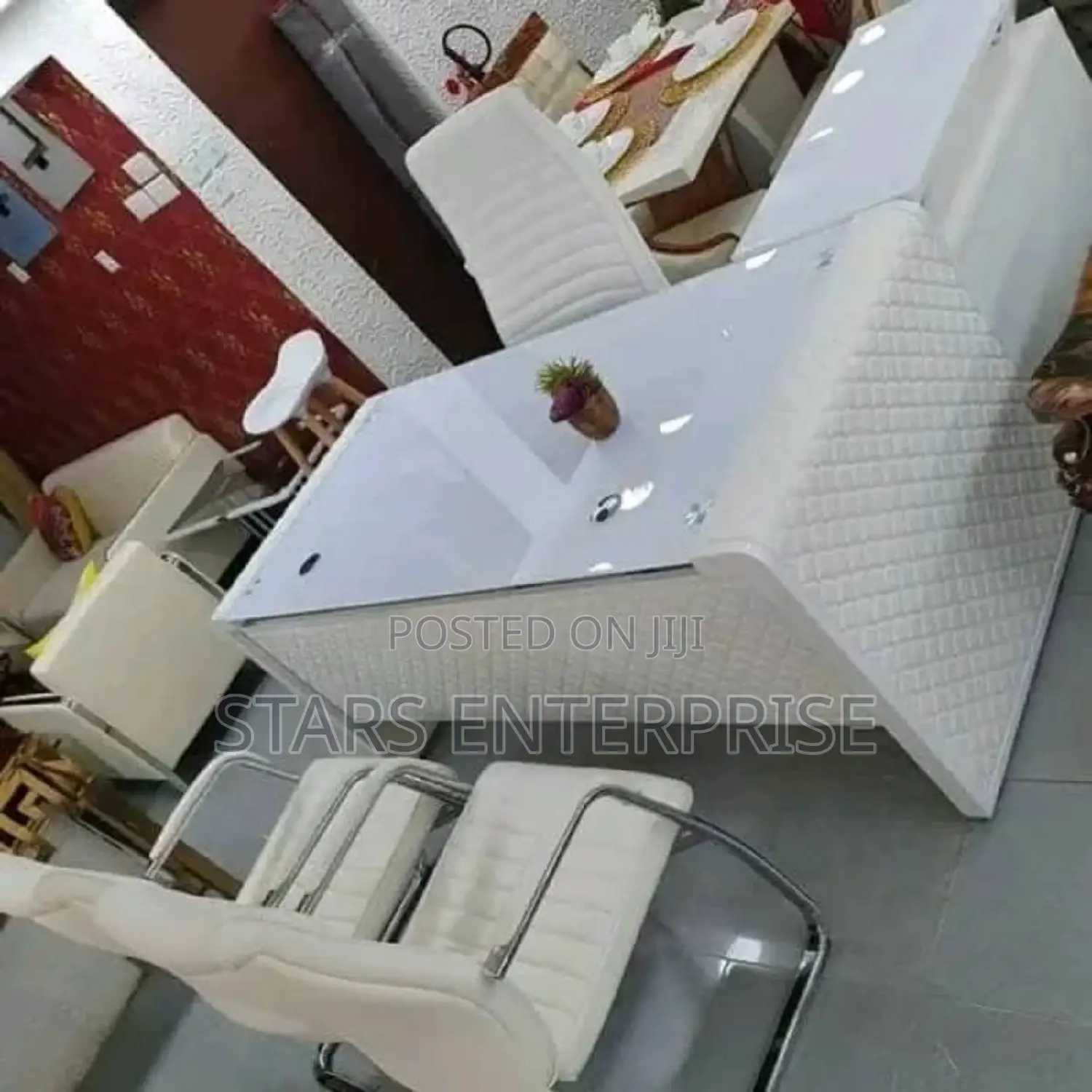 White Office Table