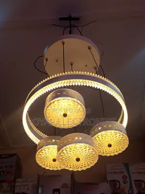 Multicolor 4-Drop Led Chandelier Light
