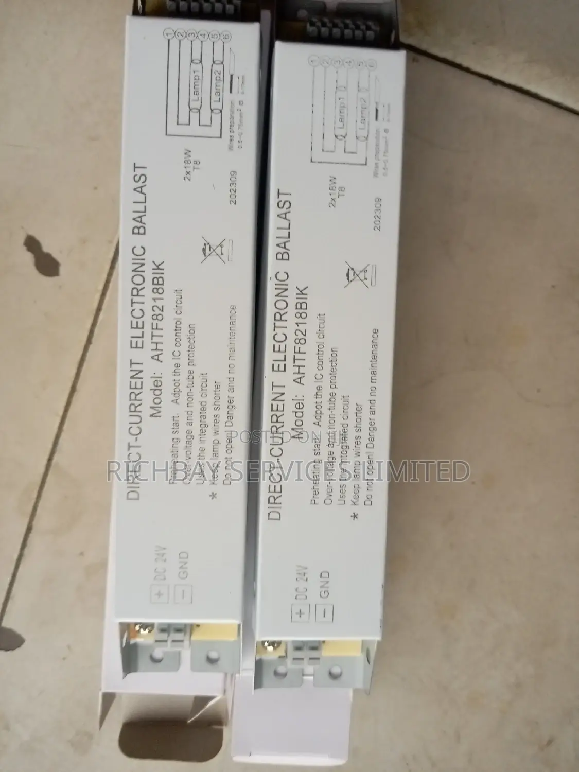 24v Ballast 2*18w