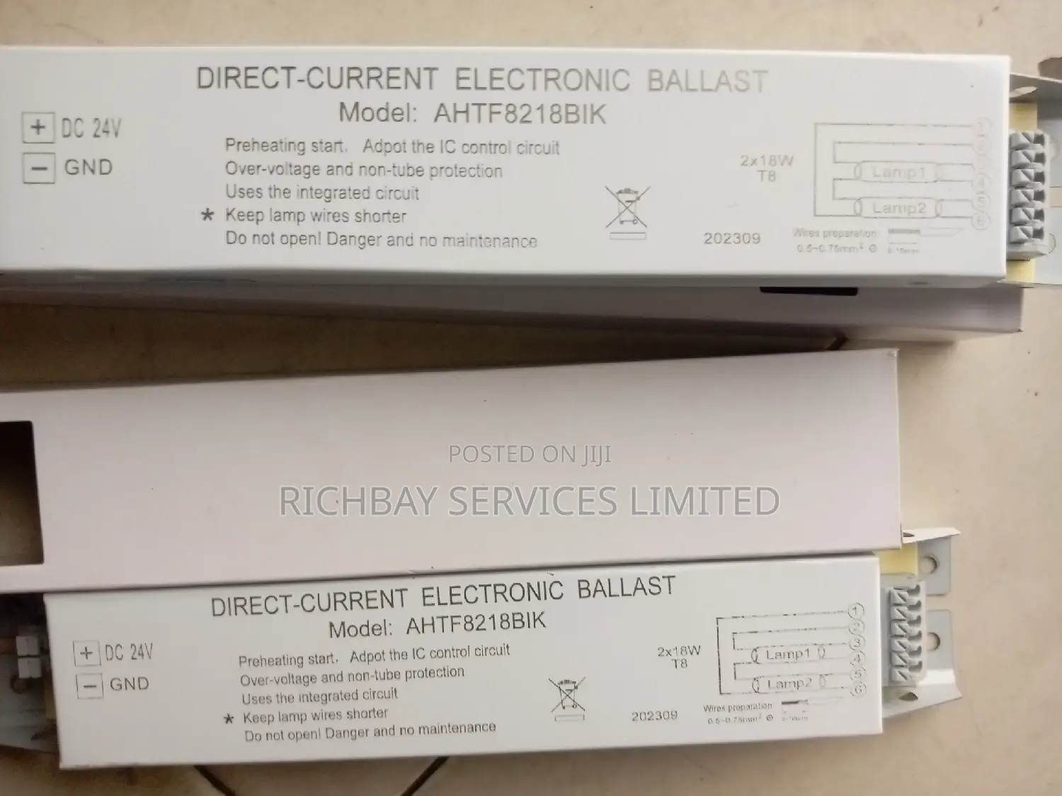 24v Ballast 2*18w