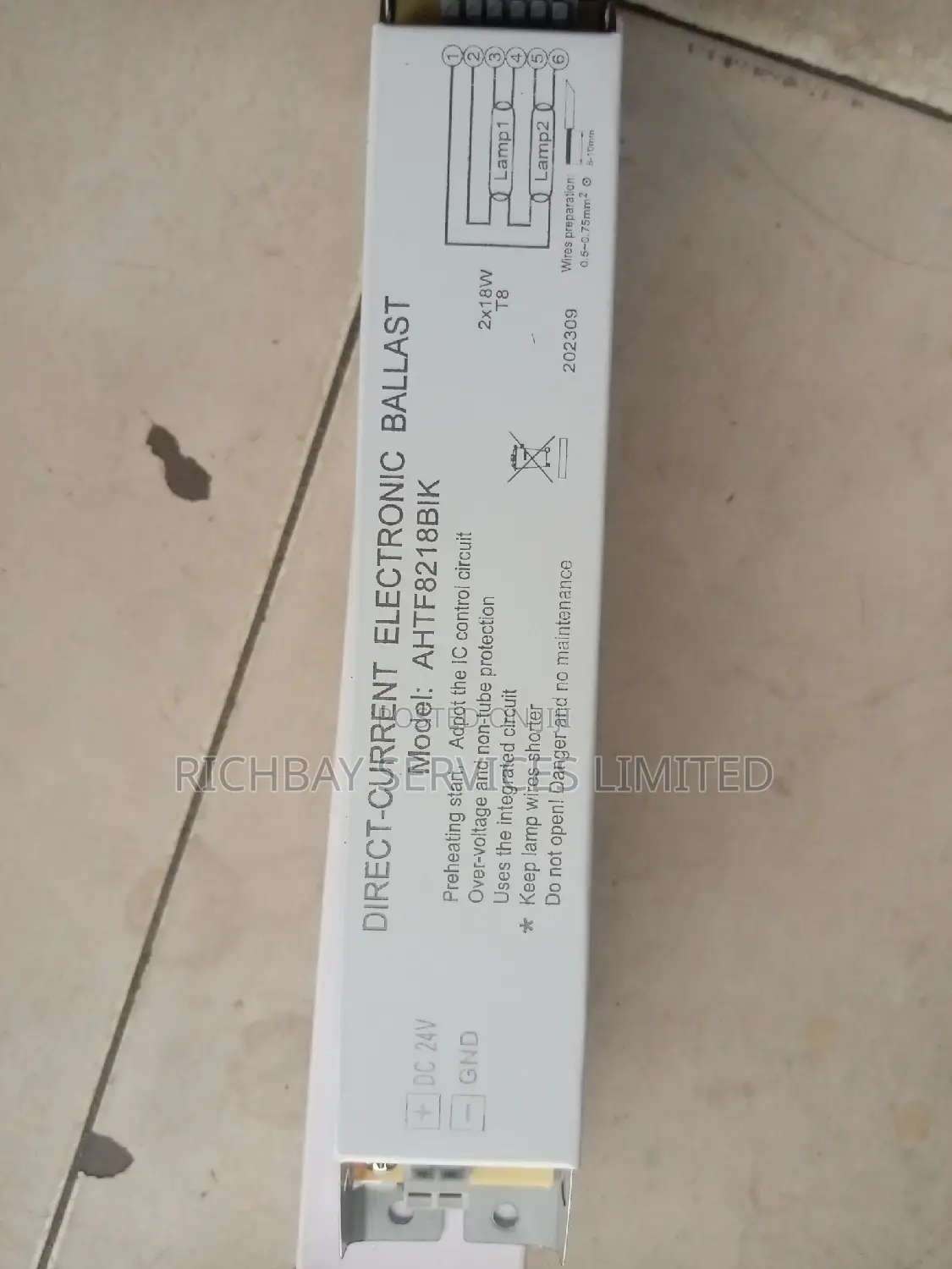 24v Ballast 2*18w