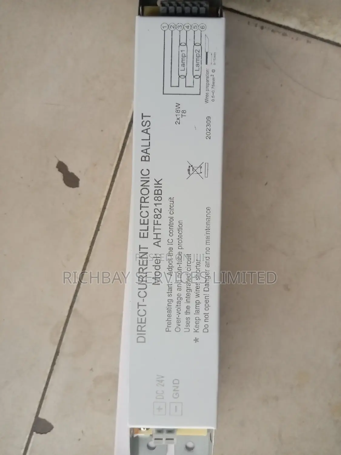24v Ballast 2*18w
