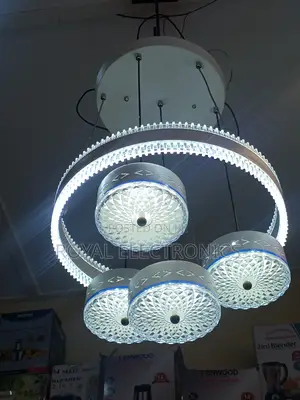 Original Multicolor 4-Drop Led Chandelier Light