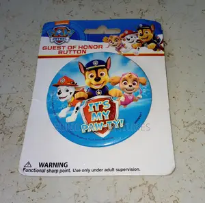 Paw Patrol Birthday Badge