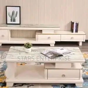 Center Table With TV Stand
