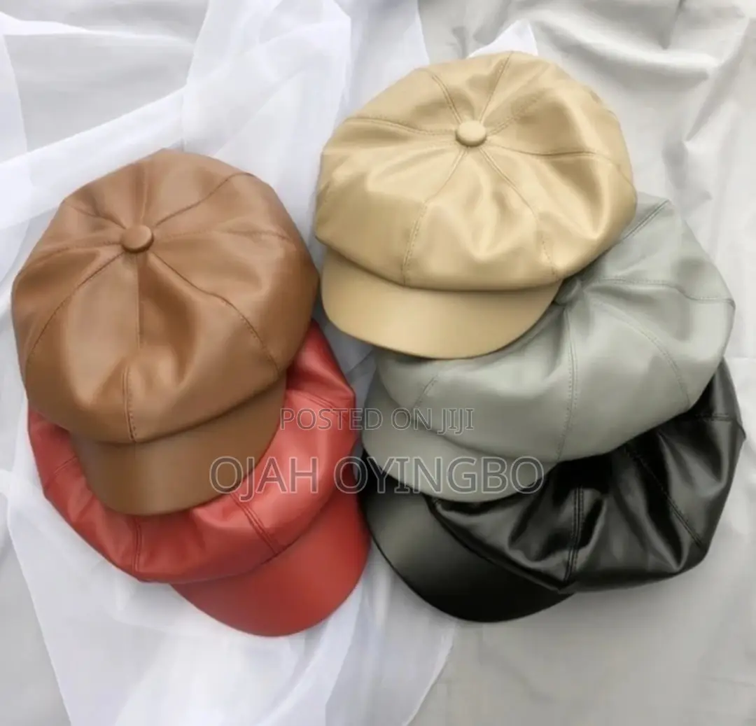 Premium Leather Designer Beret
