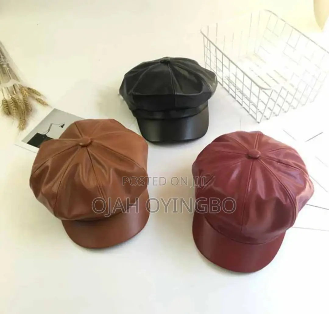 Premium Leather Designer Beret