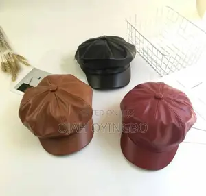 Premium Leather Designer Beret