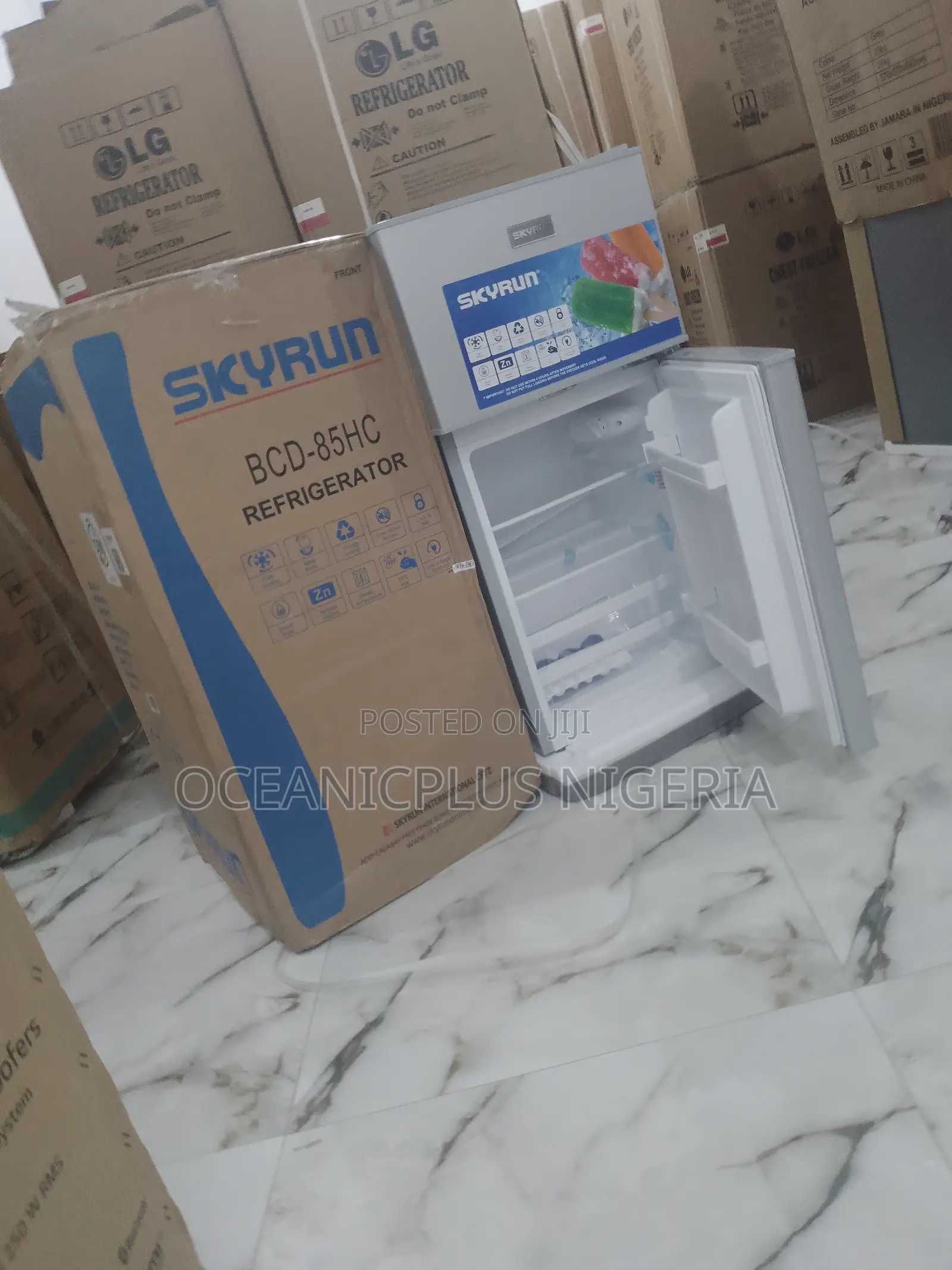 85 Litres Skyrun Double Door Portable Freezer Available Now! in Eko