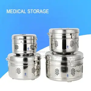 Stainless Sterilizing Drum 3 in 1