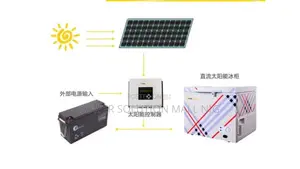 308liters Solar Ac/Dc Freezer With Battery And Solar Panel
